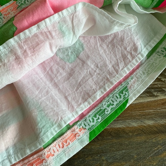 🌴🌺🌴Lilly Pulitzer Strapless Dress Fleur Neon Sunrise - NWOT!! 🌺🌴🌺 - Picture 8 of 16